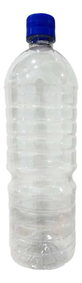 Pack 150 Botellas 1l C/tapa-liquidos,emprendimiento,reventa Blanco