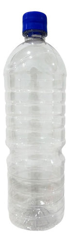 Pack 150 Botellas 1l C/tapa-liquidos,emprendimiento,reventa Blanco