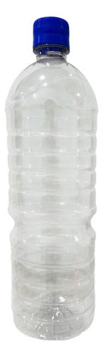 Pack 150 Botellas 1l C/tapa-liquidos,emprendimiento,reventa Blanco