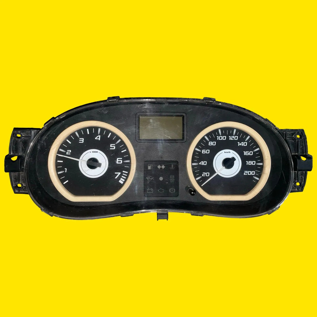 Clúster Velocímetro Logan/sandero Usado Orig. 09-14 Negro
