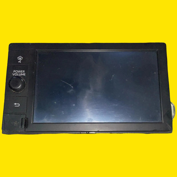 Estéreo Pantalla Toyota Hilux Usado Original 16-25 Negro