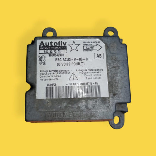 Modulo Bolsa De Aire Peugeot 207 Usado Original 08-12