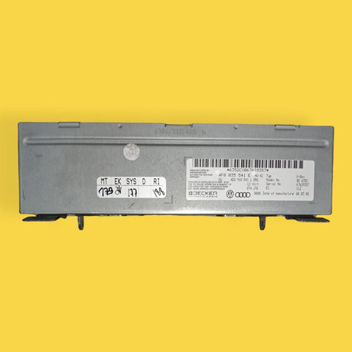 Modulo Sistema De Audio Para Audi A6 Usado Original 05-11 Plateado