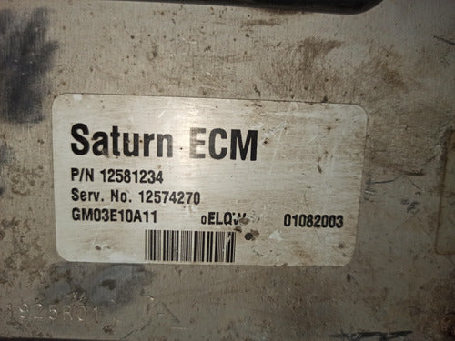 Computadora De Motor Saturn Ion 2.2 Usado Original 03-04