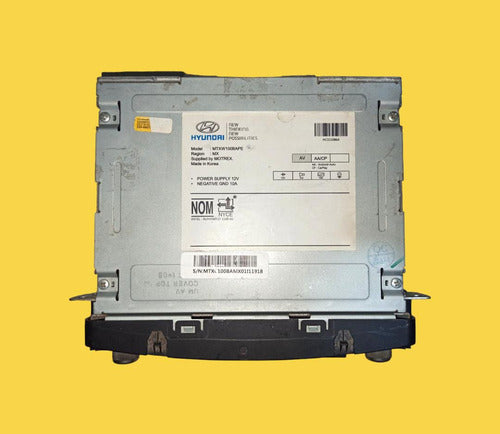 Estéreo Pantalla Hyundai Grand I10 17-20 Usado Original Negro
