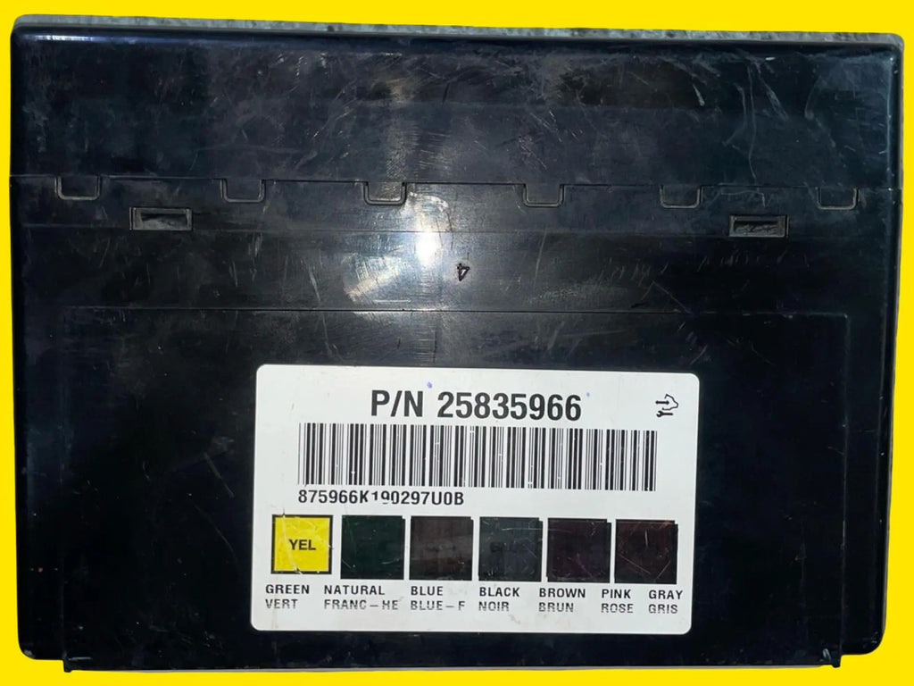 Modulo Bcm Body Control Silverado, Tahoe, Cheyenne 07-13