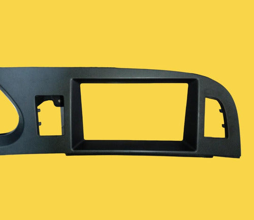 Bisel Moldura Clúster/estéreo Audi A6 Usado Original 05-10 Negro