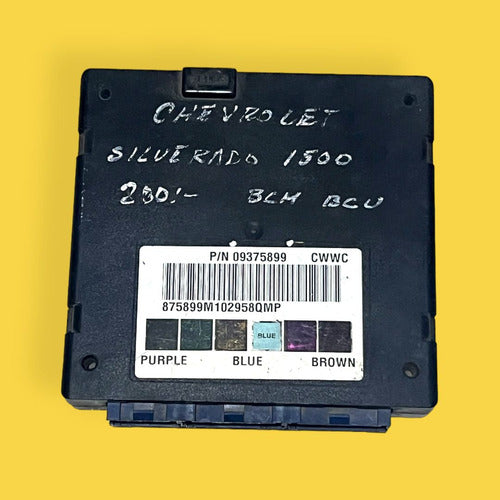 Modulo Bcm Chevrolet Silverado/sierra/yukon 96-02 Usado Orig