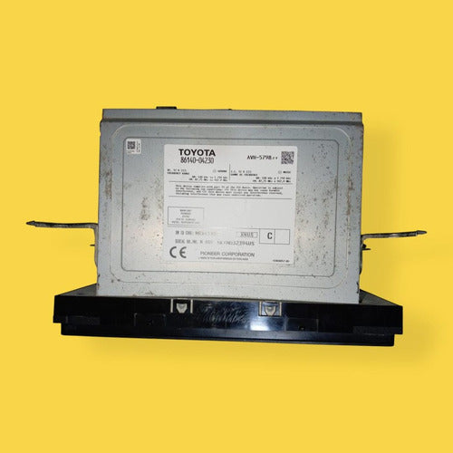 Estéreo Pantalla Para Toyota Tacoma Usado Original 16-22 Negro