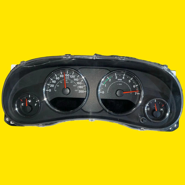 Clúster Velocímetro Jeep Wrangler Usado Original 12-18 Negro