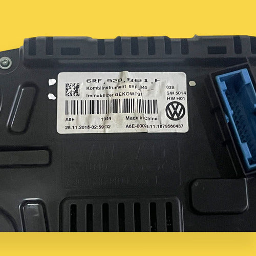 Cluster Velocimetro Vw Vento 14-22 1.6 Usado Original Negro