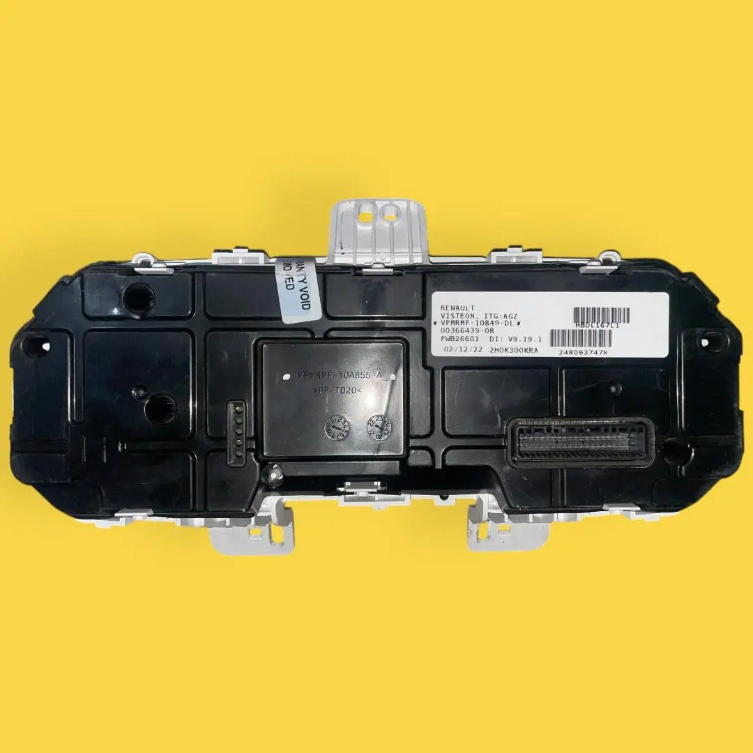 Clúster Velocímetro Kwid 1.0 Usado Orig. 19-24 Vpmrmf10849dl Negro