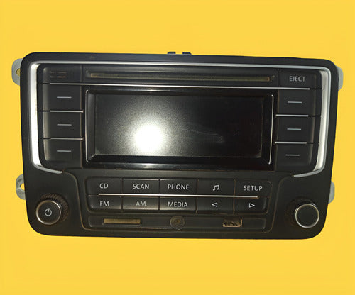 Estereo Pantalla Vw Vento,jetta,polo,golf 15-17 Usado Orig. Negro