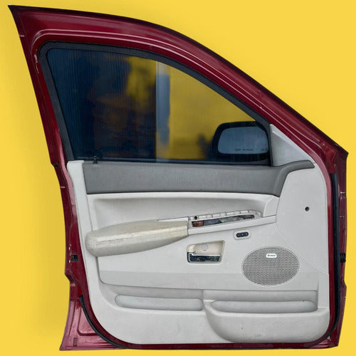 Puerta Delantera Izq. Jeep Grand Cherokee Usado Orig. 05-10 Delantera Izquierdo Rojo