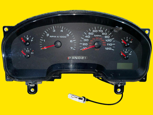 Clúster Velocímetro Ford F-150, Lobo Autm. Usado Orig. 04-08 Negro