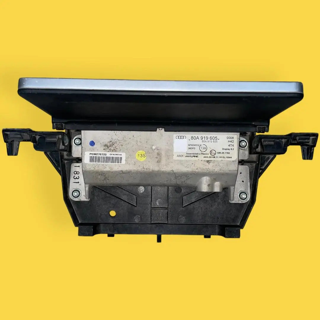 Estéreo Pantalla Audi Q5, Sq5 Usado Orig. 18-21 80a919605 Negro