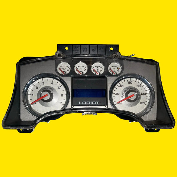 Clúster Velocímetro Ford F-150/lobo Usado Orig. 09-14 Plateado