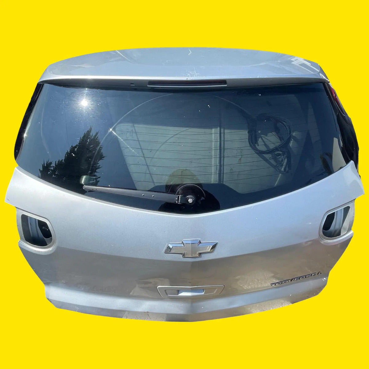 Quinta Puerta Cajuela Chevrolet Traverse Usada Orig. 07-12 Gris