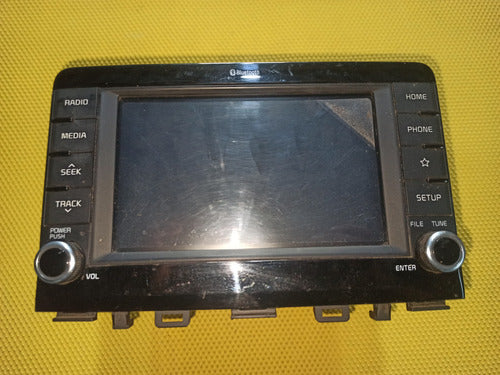 Estereo Pantalla Kia Rio 18-20 Usado Original Negro
