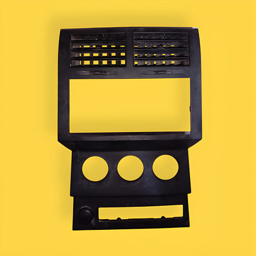 Bisel Central Estereo Dodge Nitro Usado Original 07-12 Negro Ambos Lados
