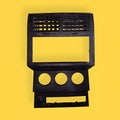 Bisel Central Estereo Dodge Nitro Usado Original 07-12 Negro Ambos Lados