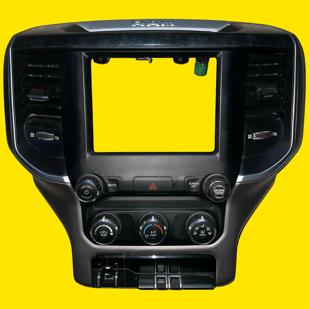 Bisel Marco Estereo Dodge Ram Usado Original 19-24 Negro