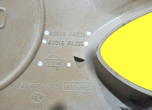 Tapon Rin 13´´ Nissan Tsuru Usado Original Plateado