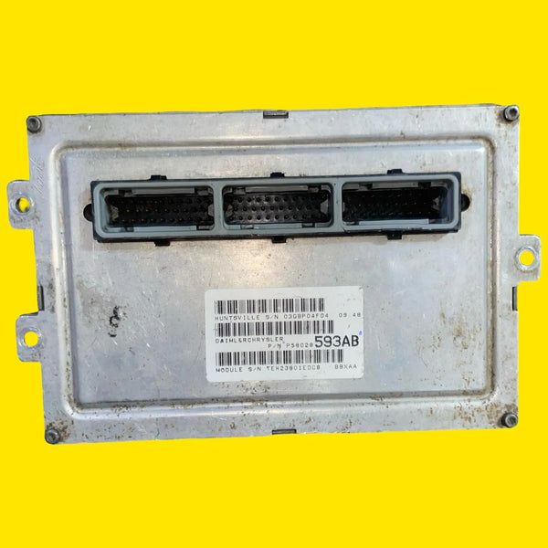 Computadora Motor Dodge Ram Van 3.9 Aut. 00-01 P56028593ab