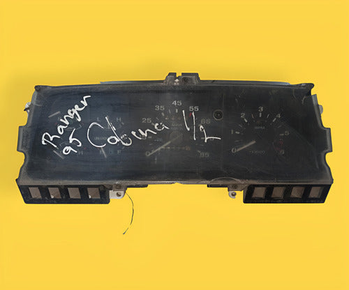 Clúster Velocímetro Para Piezas Ford Ranger 89-95 Usado Orig Negro