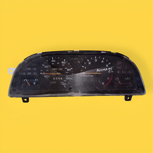 Clúster Velocímetro Nissan Altima Autm. Usado Original 92-97 Negro