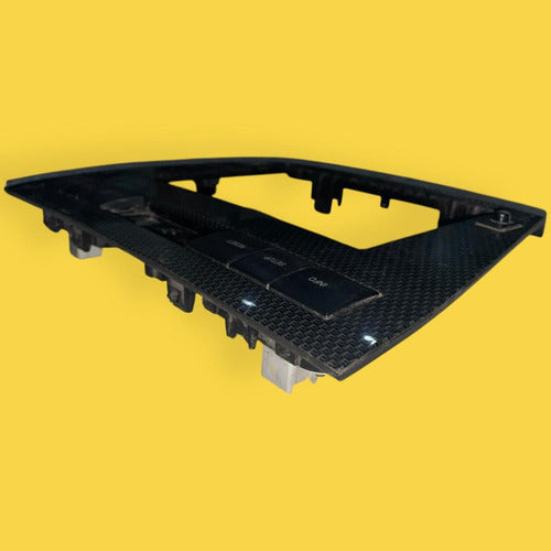 Moldura Bisel Central Fusion, Milan Usado Original 06-09 Negro Ambos Lados