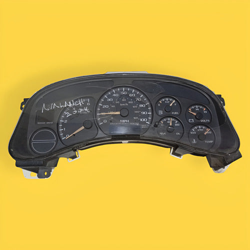 Clúster Velocímetro Para Chevrolet, Gmc Usado Original 99-02 Negro