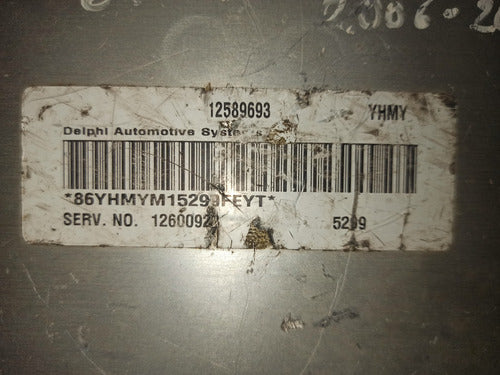 Computadora Motor Chevrolet Equinox/malibu 05-06 Usado Orig.