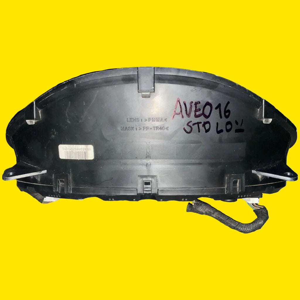 Clúster Velocímetro Chevrolet Aveo Std. Usada Orig. 07-17 Negro
