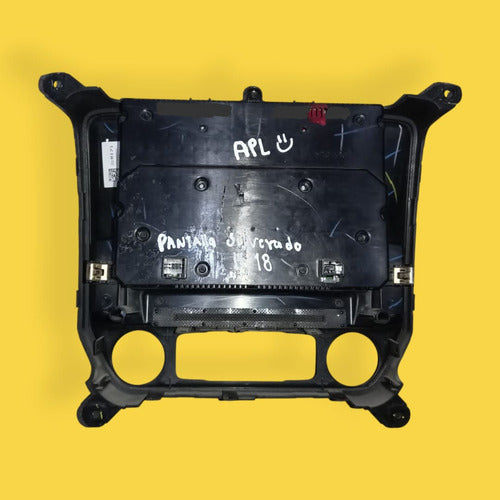 Estero Pantalla Chevrolet Silverado Usado Original 14-18 Negro
