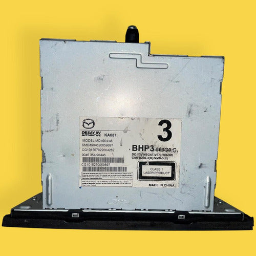 Reproductor Cd/dvd Mazda3 Usado Original 14-18 Bhp3669g0c Negro