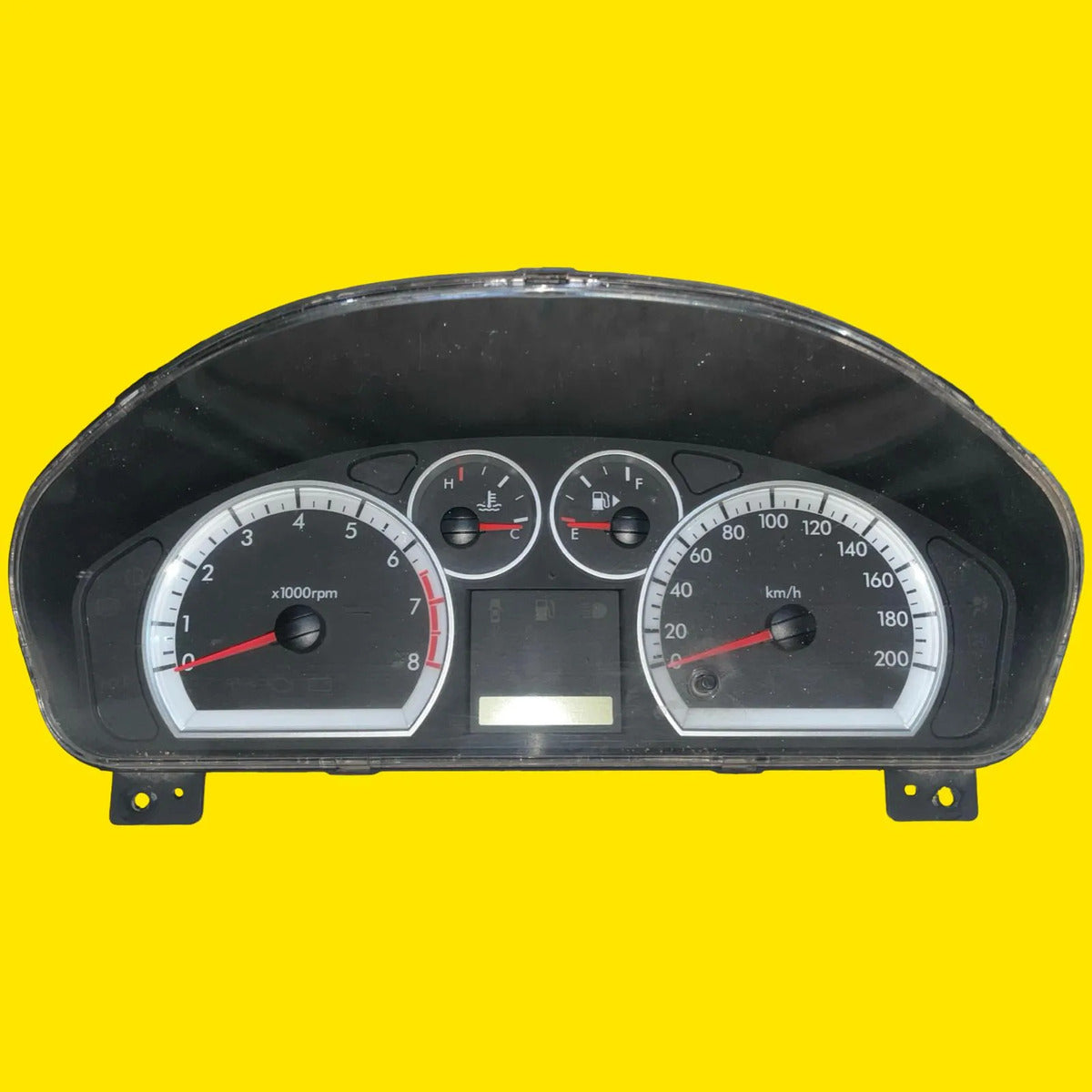 Clúster Velocímetro Chevrolet Aveo Std. Usada Orig. 07-17 Negro