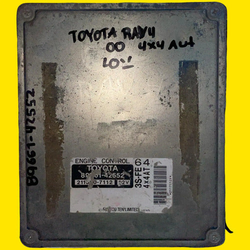 Computadora Motor Toyota Rav4 Autm. 4x4 99-00 8966142552