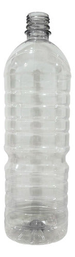 Pack 150 Botellas 1l C/tapa-liquidos,emprendimiento,reventa Blanco