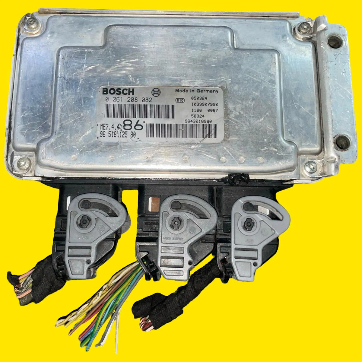 Computadora Motor Peugeot 206/207 1.6 Orig. 01-09 9651812580