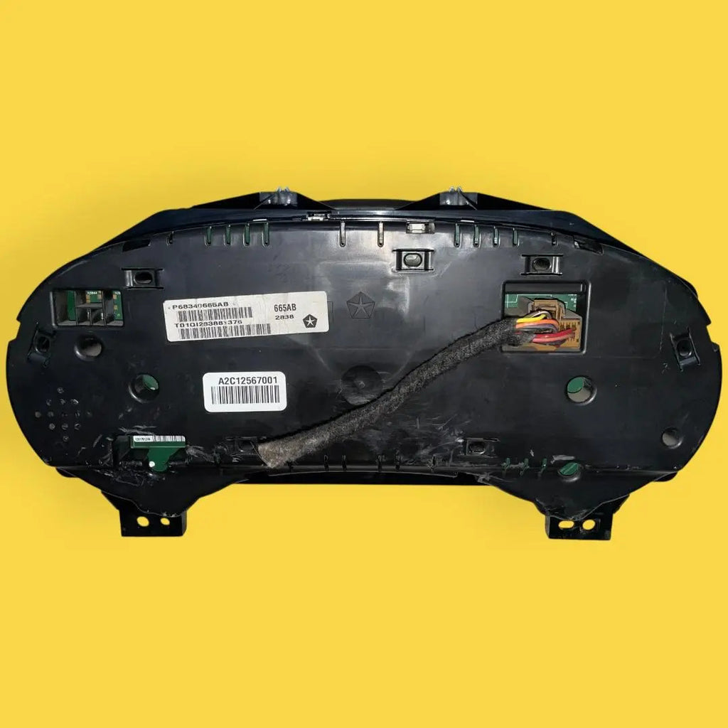 Clúster Velocímetro Autm. Dodge Ram Orig 13-19 P68340665ab Negro