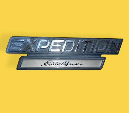 Emblema Lateral Izq. Ford Expedition Eddie Bauer Usado Orig.