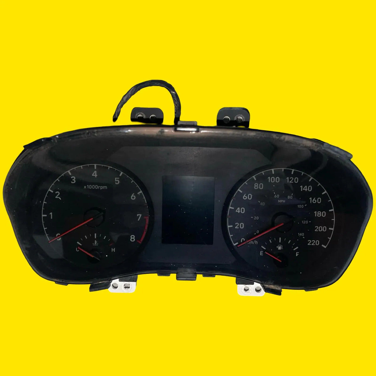 Clúster Velocímetro Kia Rio, Accent Std. Usado Orig. 18-22 Negro