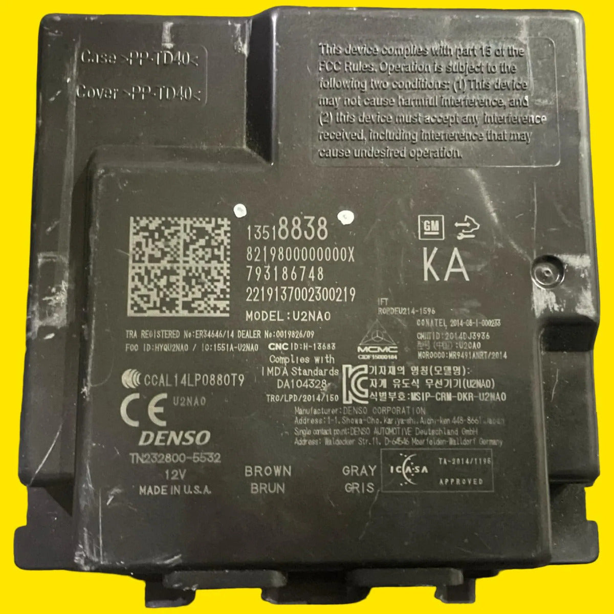 Modulo Keyless Chevrolet/gmc/buick/cadillac 19-24 13518838