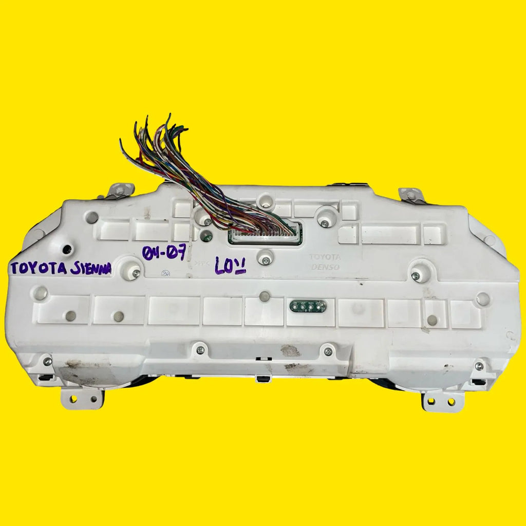 Clúster Velocímetro Toyota Sienna Usado Orig. 04-07 Negro