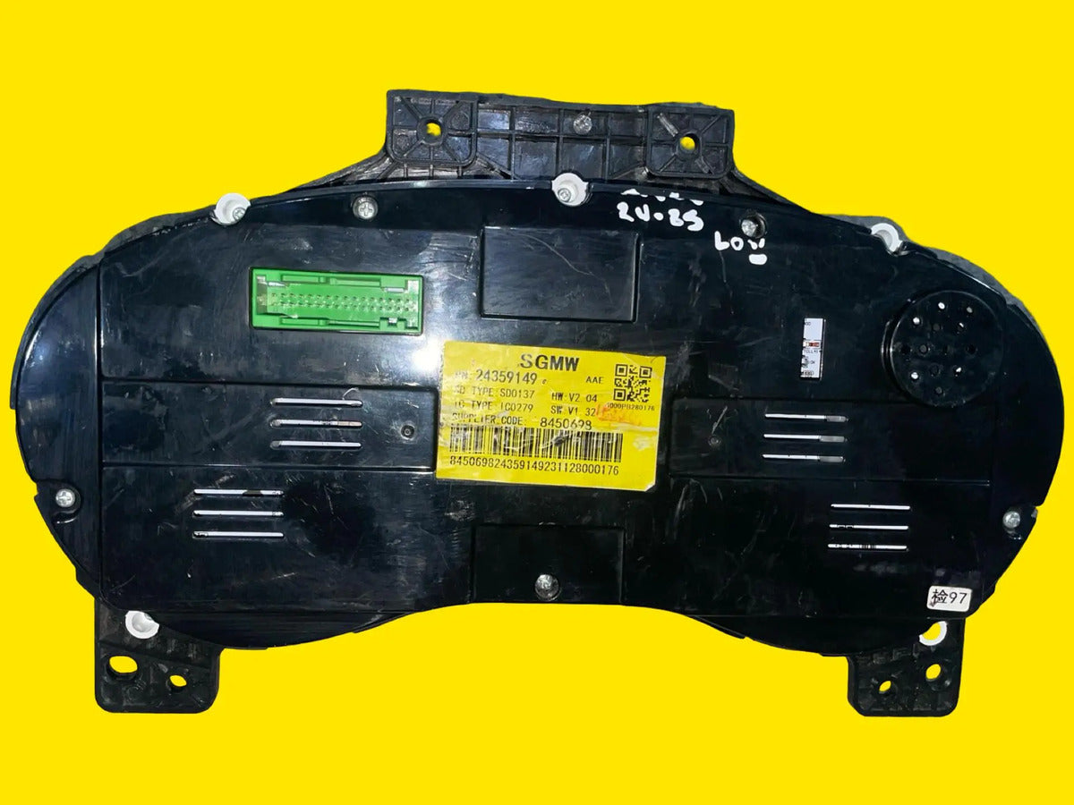 Clúster Velocímetro Chevrolet Aveo Usado Original 24-25 Negro