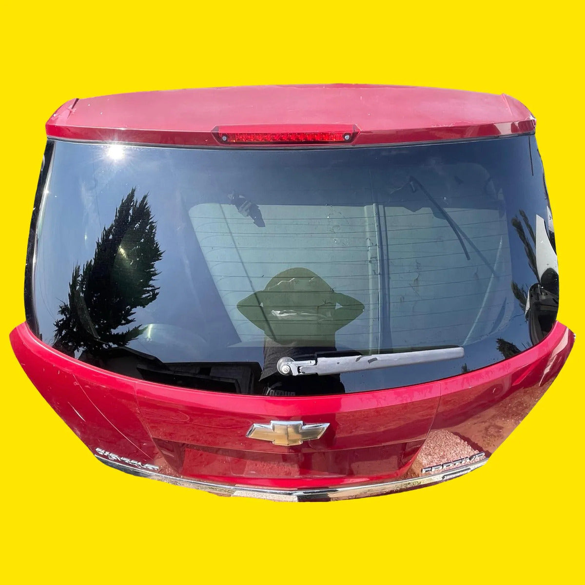 Quinta Puerta Cajuela Chevrolet Captiva Usado Orig. 08-15 Rojo