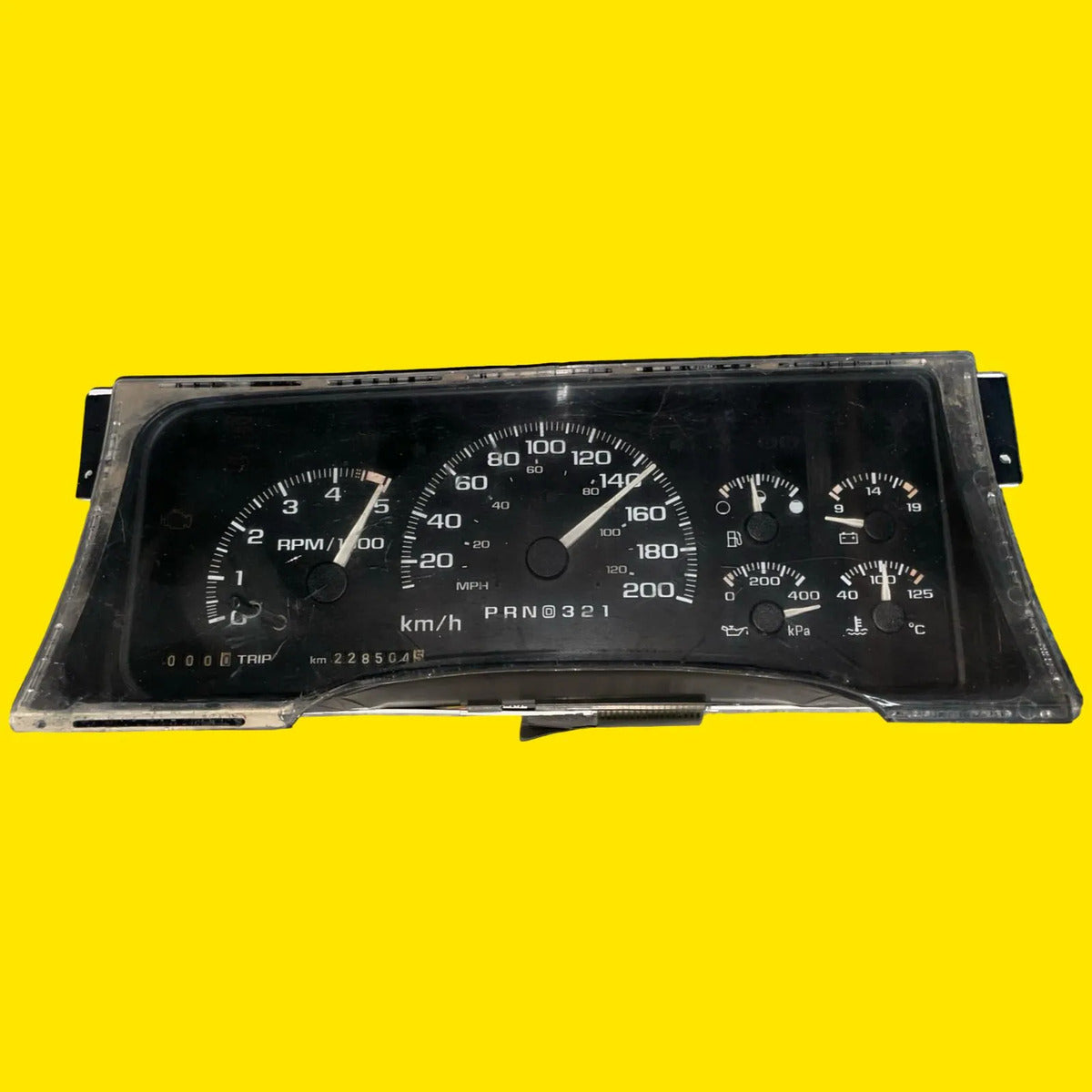Clúster Velocímetro Silverado/suburban/cheyenne Aut.  95-99 Negro