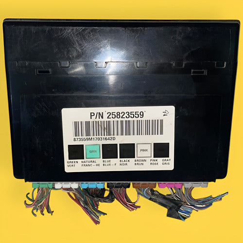 Modulo Bcm Body Control Silverado/sierra/tahoe07-13 25823559