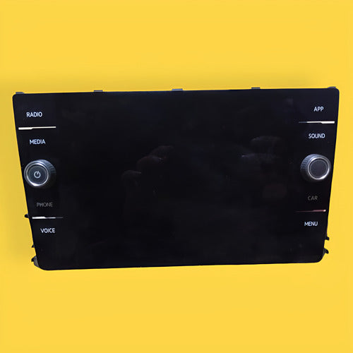 Estéreo Pantalla Vw Jetta Mk7, Tiguan, Golf Usado Orig 17-23 Negro